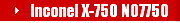 Inconel X-750 N07750